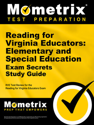 cover image of Reading for Virginia Educators: Elementary and Special Education Exam Secrets Study Guide